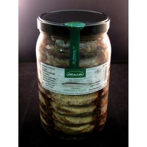 [14137] ANCHOAS DE L'ESCALA EN SAL Mera 350 g