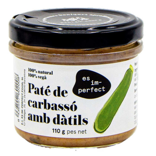 [8125] PATÉ CARBASSÓ I DÀTILS es im-perfect 110 g