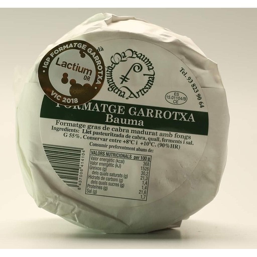 [00000190] BAUMA GARROTXA PETIT aprox. 400 g (preu KG)