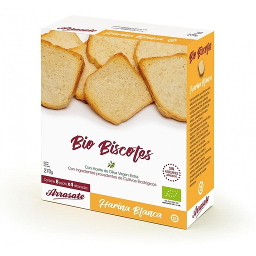 [05386102] BISCOTES DE TRIGO BLANCO Arrasate