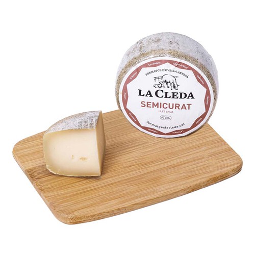 [23] QUESO SEMICURADO DE OVEJA La Cleda (precio kg)