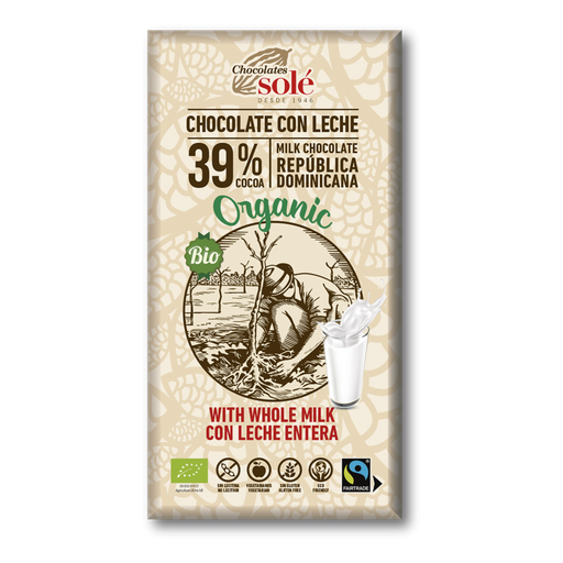 [1676] XOCOLATA AMB LLET Solé 100 g