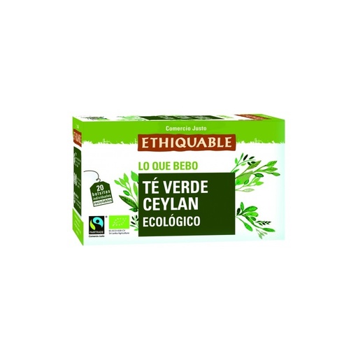 [88] TE VERD CEYLAN ECO Ethiquable 36 g