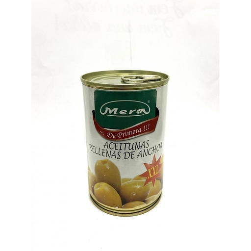 [06003] ACEITUNAS RELLENAS DE ANCHOA LATA Mera 300 g