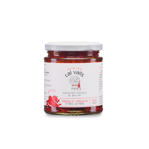 [0120022C] PEBROT PIQUILLO TROSSOS Cal Valls 200 g