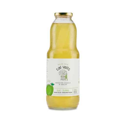 [0010212C] ZUMO DE MANZANA ÁCIDA ECO Cal Valls 1 l