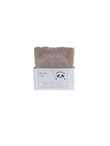[FOR115] JABÓN DE COCO Foresta 80 g