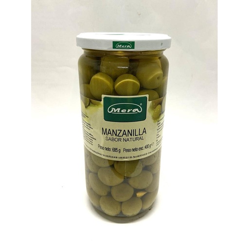 ACEITUNAS MANZANILLA FINA Mera 685 g