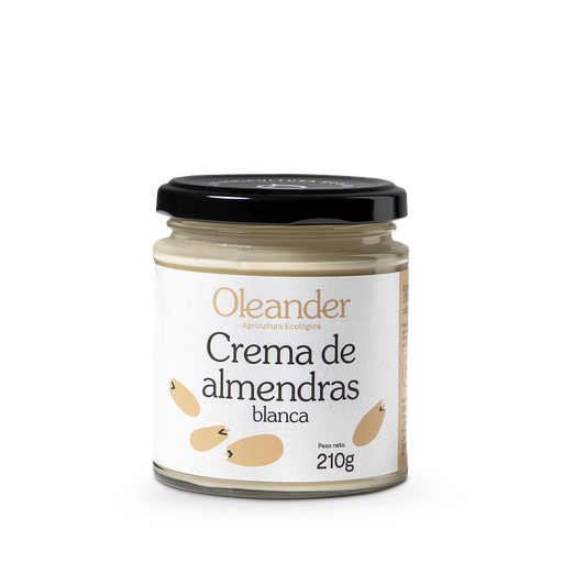 [039504] CREMA DE ALMENDRAS BLANCA ECO Oleander 210 g