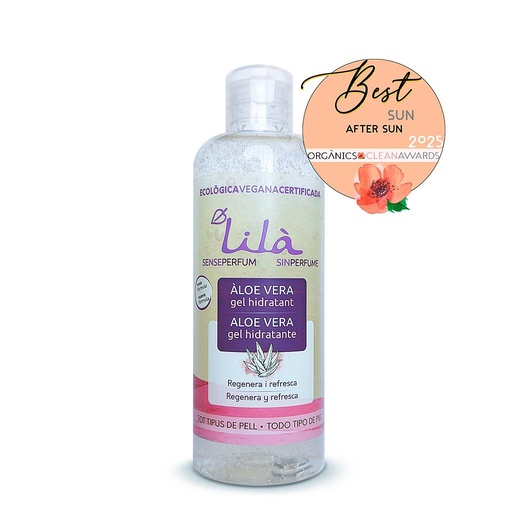 [p003b] ÀLOE VERA GEL HIDRATANT SENSE PERFUM Lilà 250 ml