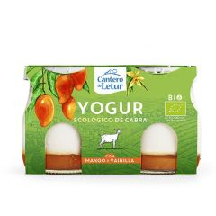 [12-146] YOGUR CABRA MANGO Y VAINILLA ECO Cantero de Letur 2x125 g