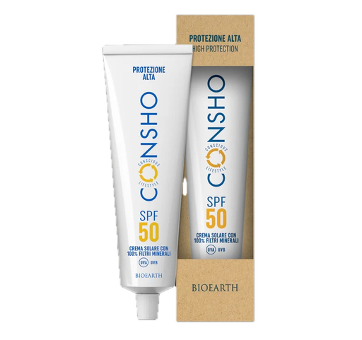 [CSUN50-100] LOCIÓN SOLAR MINERAL CONSHO 50 SPF Bioearth 100 ml