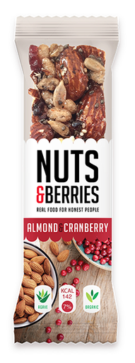 [5149] PROMOCIÓ 10% BARRETA AMETLLES I NABIUS Nuts&Berries 30 g