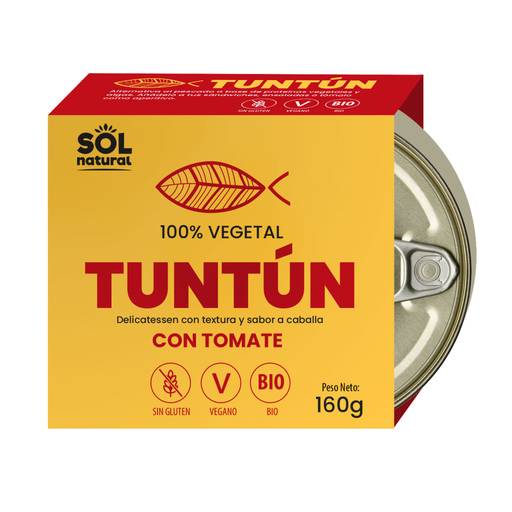 [700451] TUNTÚN CABALLA VEGANA TOMATE Sol Natural 160 g