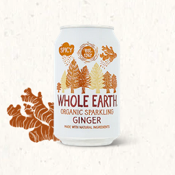 [14-147] REFRESC DE GINGEBRE ECO Whole Earth 330 ml