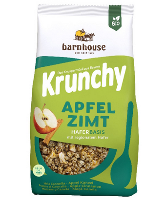 [7254] MUESLI KRUNCHY MANZANA Y CANELA ECO Barnhouse 1,25 kg