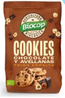 [7233] COOKIES ESPELTA XOCO AVELLANA ECO Biocop 200 g