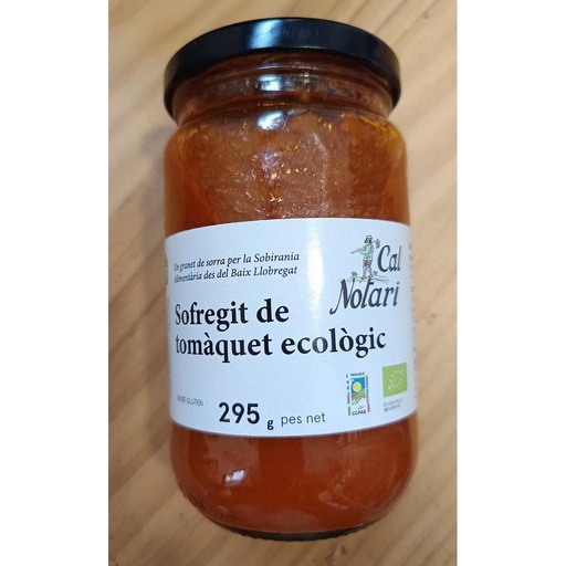 SOFREGIT DE TOMÀQUET ECO Cal Notari 295 g