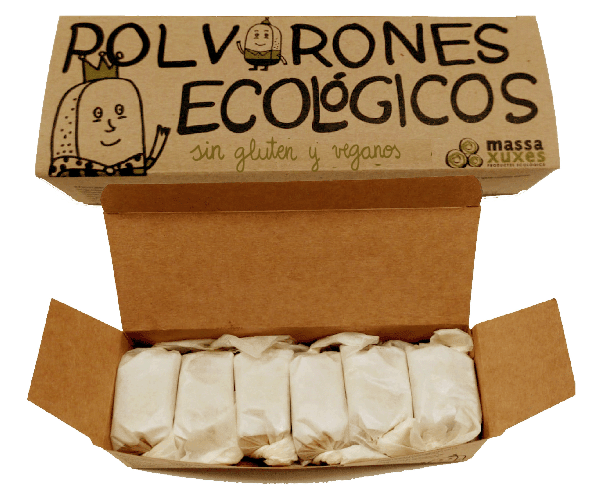GRANEL POLVORONS ECO - RECEPTA VEGANA I SENSE GLUTEN (kg) Massaxuxes