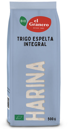 [014815] HARINA DE TRIGO ESPELTA INTEGRAL ECO El Granero 500 G