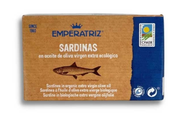 [663] SARDINES EN OLI D'OLIVA Emperatriz 200g