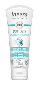 [112267] CREMA DE MANOS BASIS SENSITIV Lavera 75 ml