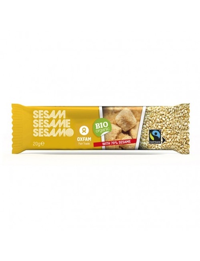 BARRITA SÉSAMO COMERCIO JUSTO BIO Oxfam 20g