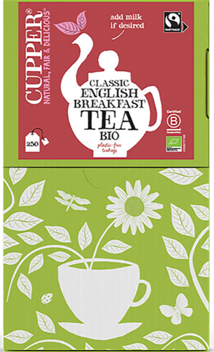 [604105] TE NEGRE ENGLISHBEAKFAST ECO Cupper 1 sobre
