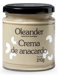 [206804] CREMA D'ANACARDS CRU ECO Oleander 210 g