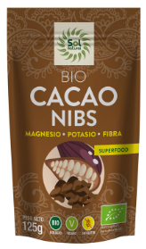 [703906] CACAO NIBS CRUDO ECO Sol Natural 125 g