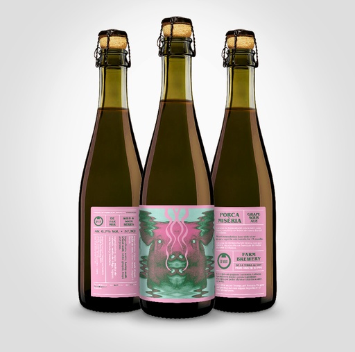 PORCA MISÈRIA Wild Sour con uva Lo Vilot 33 cl