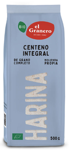 [014825] HARINA DE CENTENO ECO El Granero 500 g