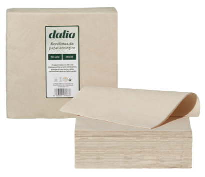[LCP403] TOVALLONS DE PAPER Dàlia 38x38 50 u.
