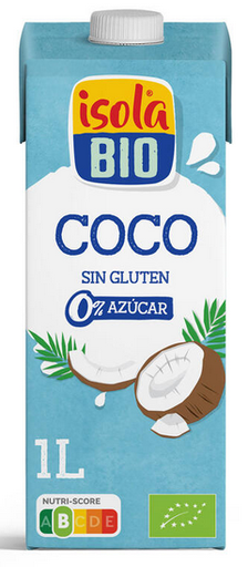 [605054] BEBIDA DE COCO ECO Isola Bio 1 litre