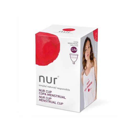 [N-CSM] COPA MENSTRUAL S/M SILICONA QUIRÚRGICA Nur 1 u.